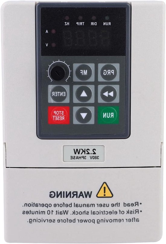 Huanyang HY Series Frequency Inverter (VFD), Computerized Numerical Control (CNC), Motor Inverter, for Spindle Motor, Speed Control, 380V/2.2kW