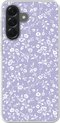Motif de fleurs, Violet, Blanc Motif de fleurs, Violet, Blanc