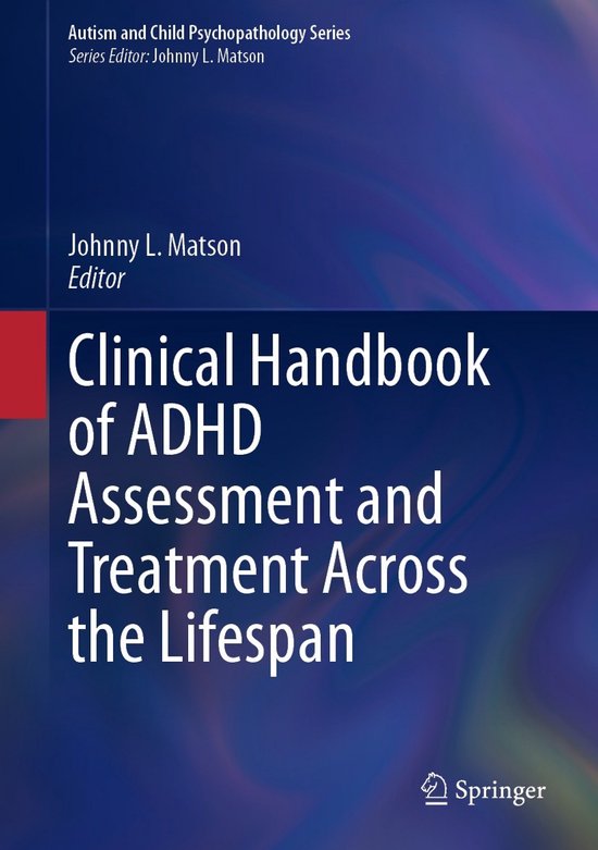Autism and Child Psychopathology Series- Clinical Handbook o ... - cover