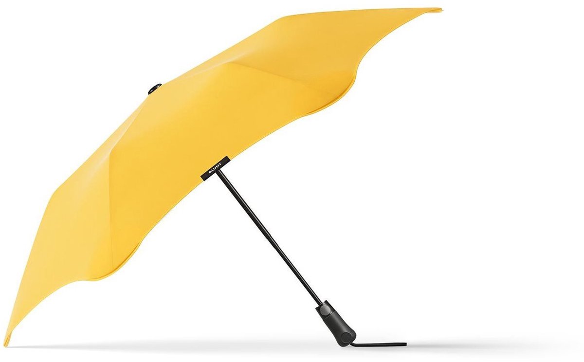 BLUNT Metro - Paraplu en Stormparaplu - Opvouwbaar en Winddicht tot 88 km/u - Automatisch Open - Lichtgewicht en Duurzaam - Ø 100 cm - Citroengeel