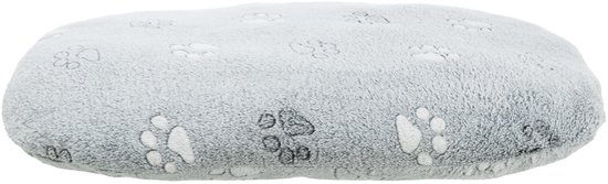 Trixie hondenkussen nando ovaal lichtgrijs - 70X45 CM