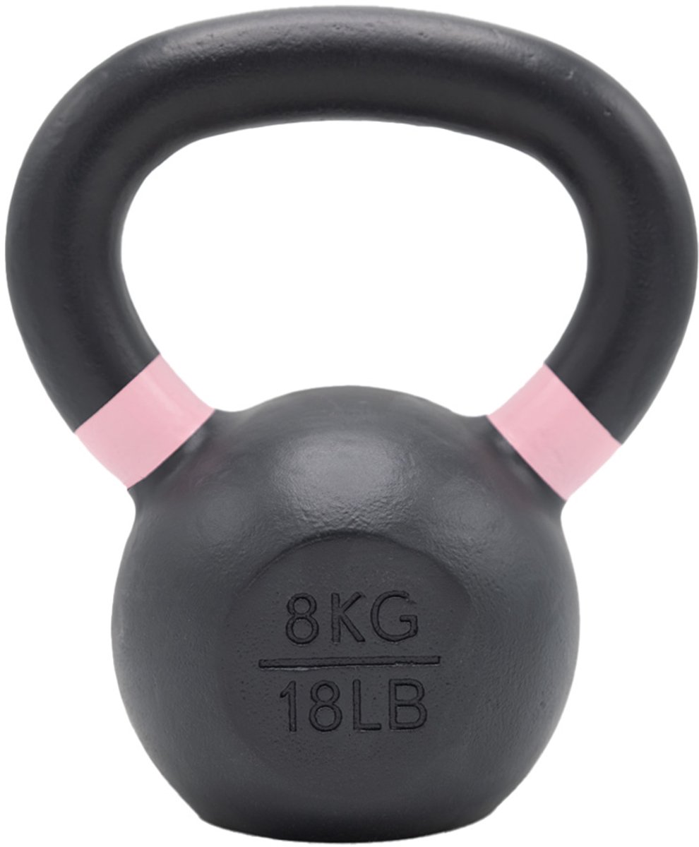 Kettlebell gietijzer 8 kg - Kettlebells - FysioSupplies