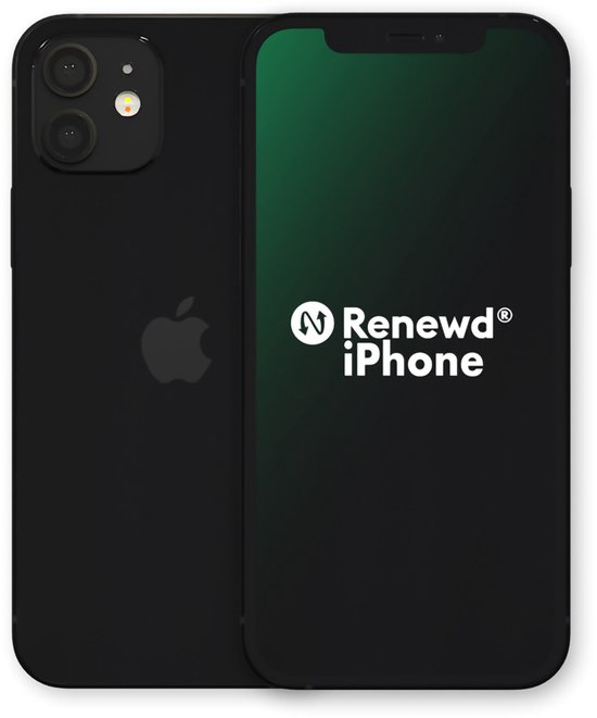 Apple iPhone 12 - 64GB - Zwart - 5G - Super Retina XDR Apple iPhone 12 - 64GB - Zwart - 5G - Super Retina XDR