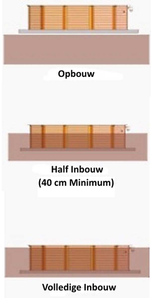 Interline Houten zwembad Bali - Ø 655 cm