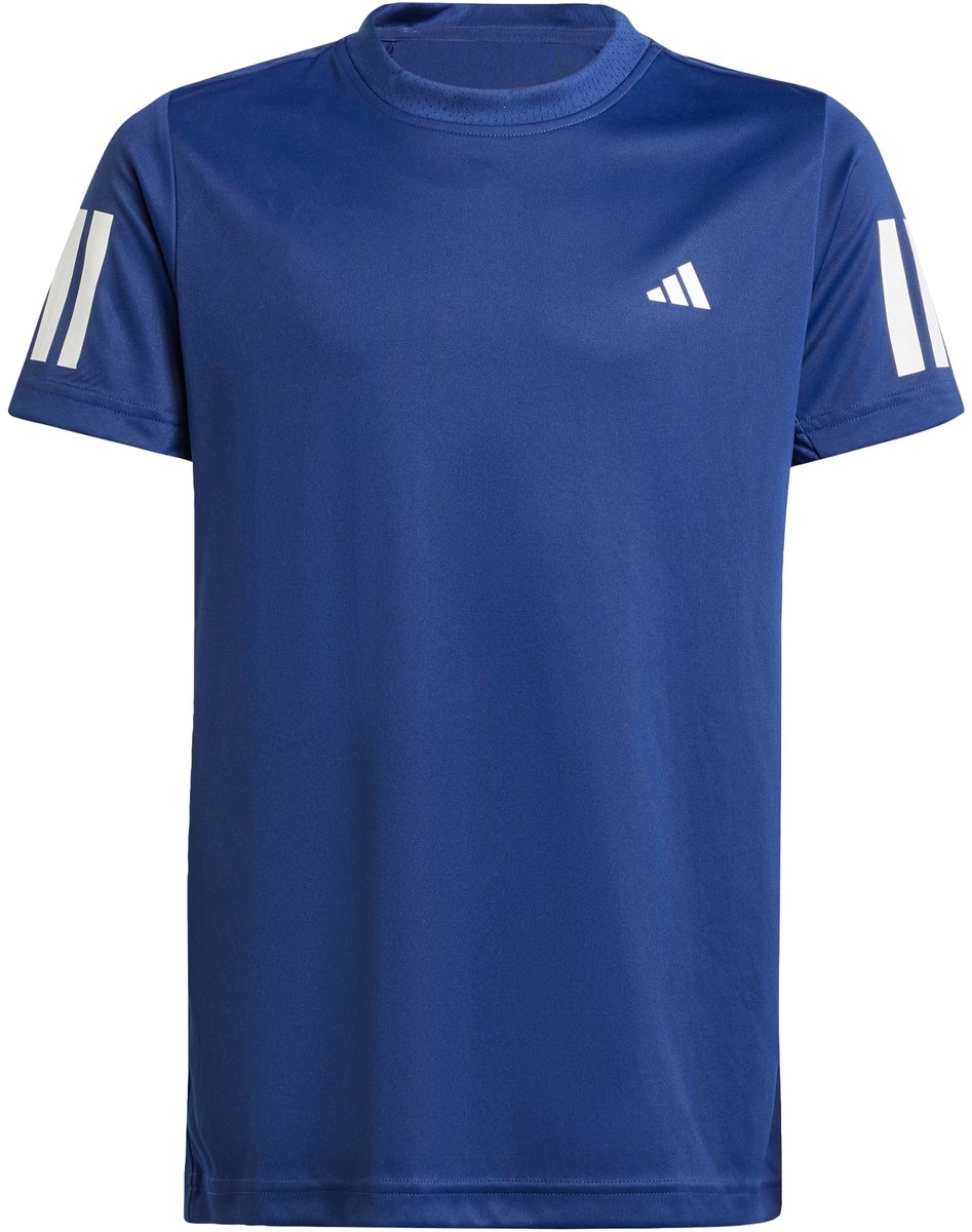 adidas Performance Club Tennis 3-Stripes T-shirt Kids Kinderen Blauw