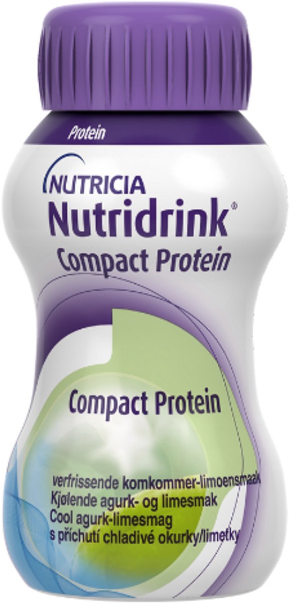 Goedkoopste Nutridrink Compact Protein Cucumberlime 4x125ml
