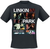 T-shirt Linkin Park From Zero Radiant noir L en Katoen pour homme - Produits dérivés du groupe, Groupes