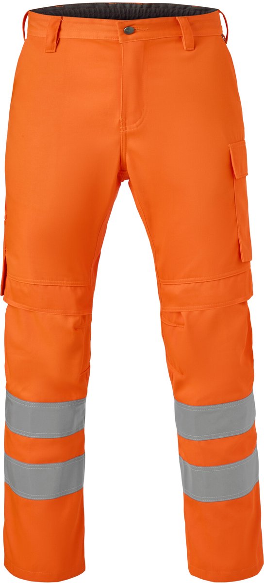 HAVEP Werkbroek Kniezak RWS+ 80638 - Fluo Oranje/Charcoal - 46