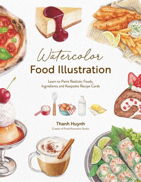 Watercolor Food Illustration - cover