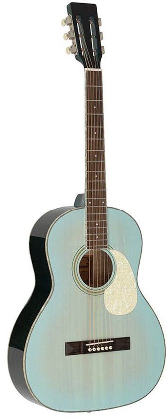 Guitare acoustique de salon Richwood HSP-55- LB Heritage Series bleu clair