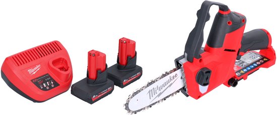 Milwaukee M12 FHS-0 Snoerloze kettingzaag 12 V 15 cm Brushless ( 4933472211 ) Solo - zonder accu, zonder oplader