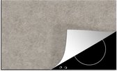 KitchenYeah® Inductie beschermer 78x52 cm - Patroon - Beton print - Grijs - Kookplaataccessoires - Afdekplaat voor kookplaat - Inductiebeschermer - Inductiemat - Inductieplaat mat