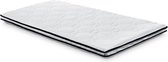 Topdekmatras NASA Tempcel 70x220 Creme-Wit variabel luxe design