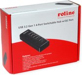 ROLINE USB 3.2 Gen 1 Notebook Hub 4 poorts + 1x opladen