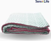 SensoLife Verzwaringsdeken voor kinderen - 6 kg - 135 x 200cm - Minky - Weighted blanket