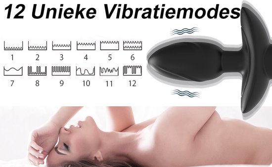 IntiMate® Ahri - Plug anal vibrant anal avec sétaire rose ondulée - Jouet  BDSM en
