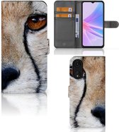 Bookcase OPPO A78 5G | A58 5G Hoesje Cheetah