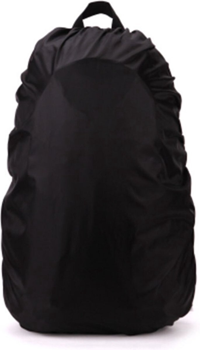 Housse Imperméable Sac à Dos MyGadget - Protection Pluie Jusqu'à 50L | Jaune Fluo Avec Bandes Réfléchissantes