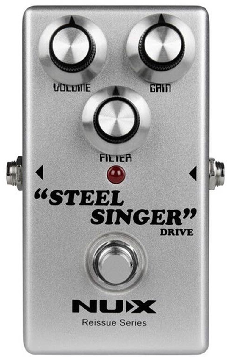 NUX SSD-10 analoge effect pedaal dynamische overdrive STEEL SINGER DRIVE