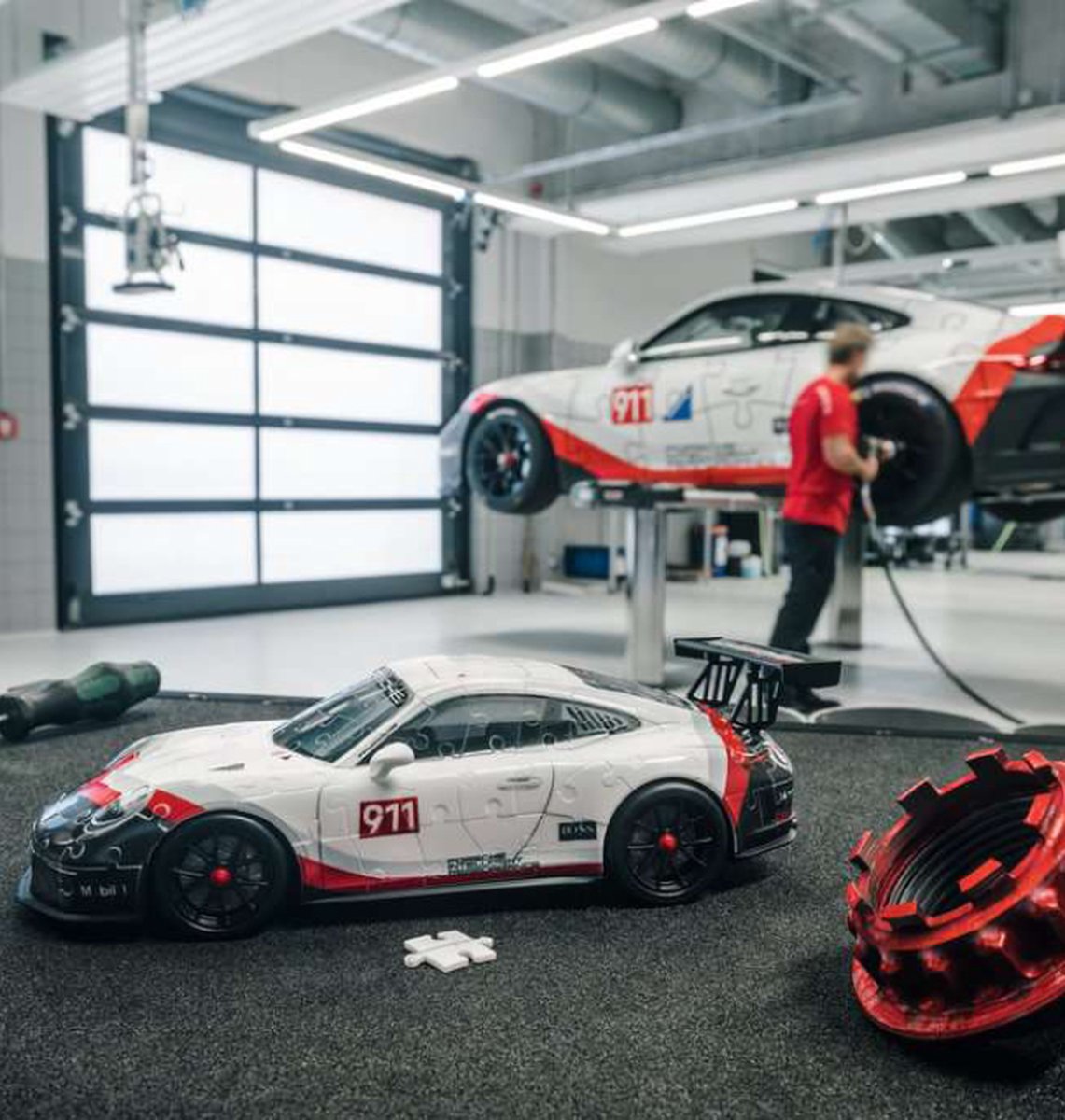 Ravensburger Porsche GT3 Cup - 3D puzzel - 108 stukjes | bol.com