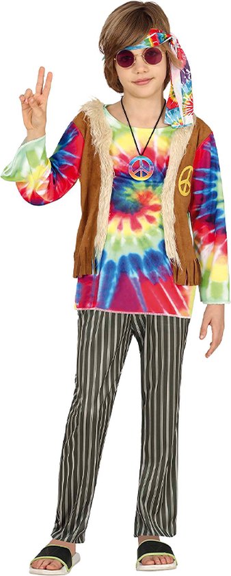 Kostuum Hippie child 5-6 jaar