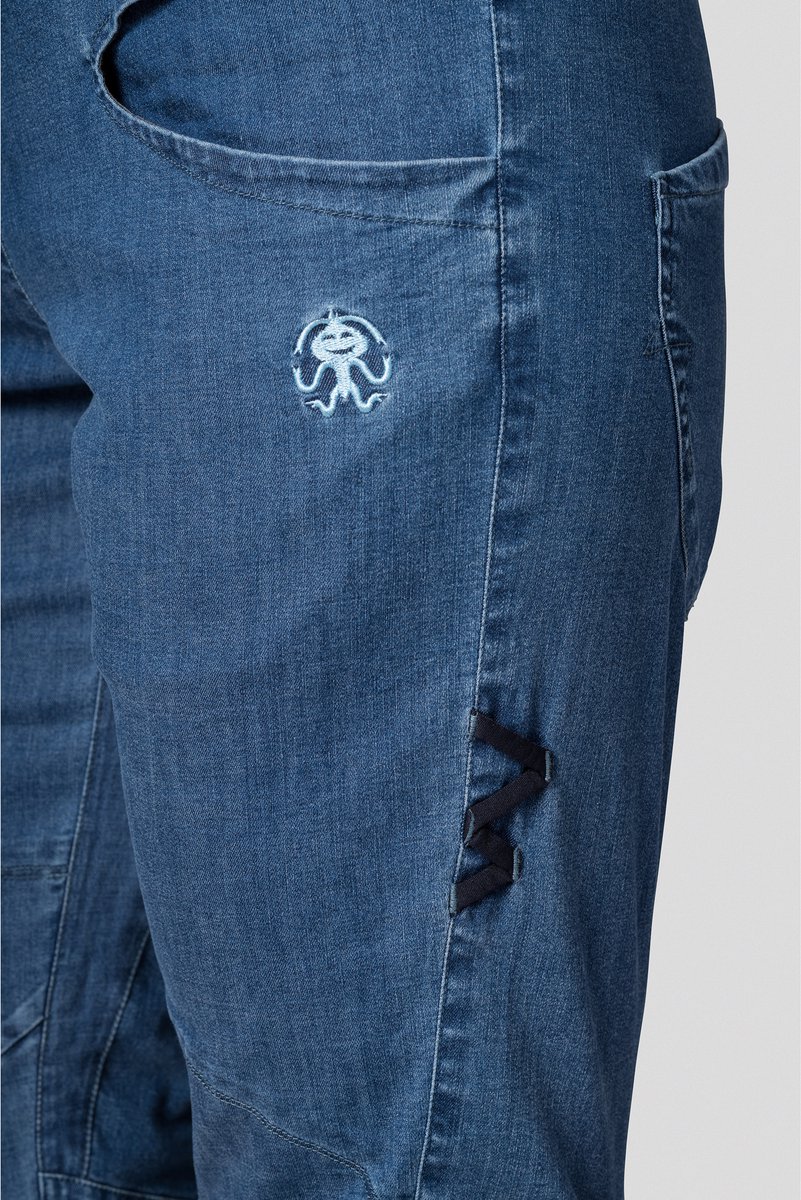 Rafiki Chain Capri 3/4-broek Vrouw Blauw