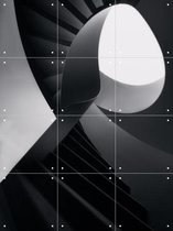 IXXI Round Lines - Wanddecoratie - Abstract - 60 x 80 cm