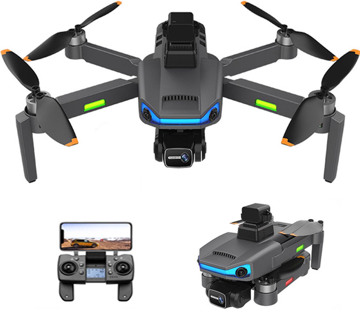 LUXWALLET Aerofly X Hawk – 5 Ghz WiFi GPS Drone - Laser Obstacle Avoidance  - 3 Axis... | bol.com