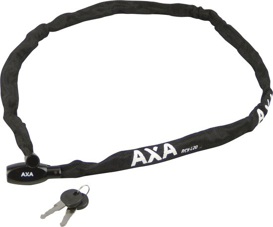 AXA Rigid RCC 120 Kettenschloss - Code-Schloss, 120cm, Stahl 3,5mm, Sicherheitsstufe 3