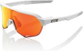 100% S2 Soft Tact Off White/ HiPER Red Multilayer Mirror Lens + Clear Lens - 60006-00007