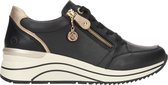 Remonte -Dames - zwart - sneakers - maat 39