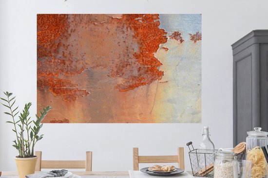 Stickers muraux - Sticker Foil - Rouille - Jaune - Rose - 120x80 cm - Film Adhésif - Stickers muraux Chambre Enfant - Papier Peint Auto Adhésif