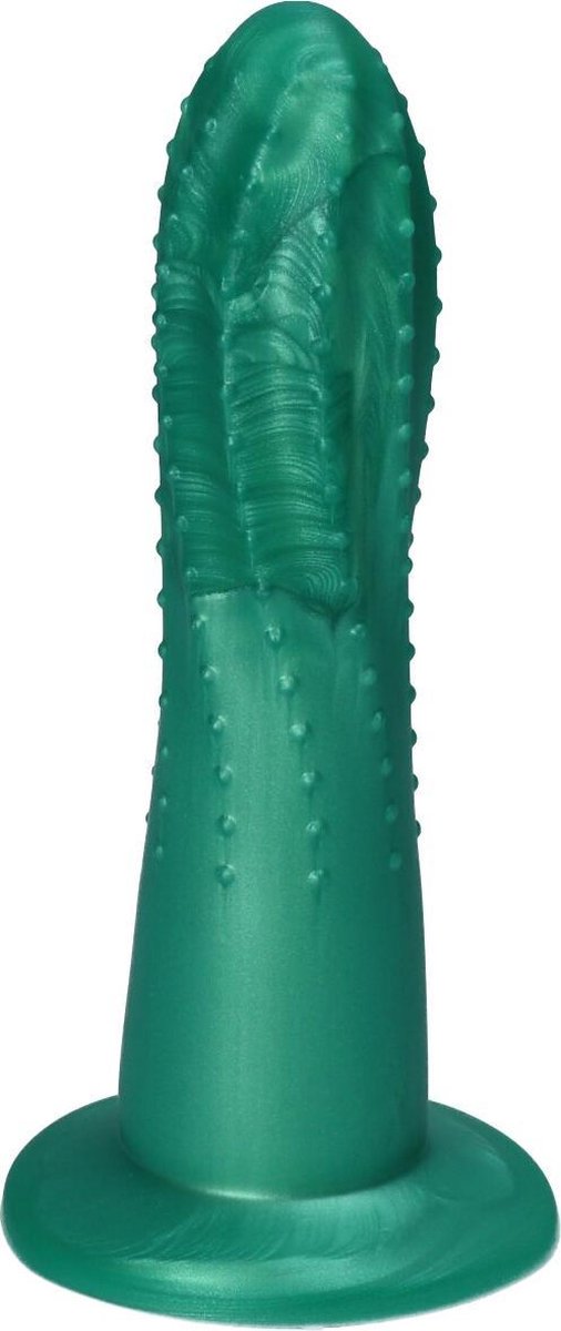 Goedkoopste Ylva & Dite - Prickly Pear - Siliconen dildo - Made in Holland - Fruit Groen Metallic