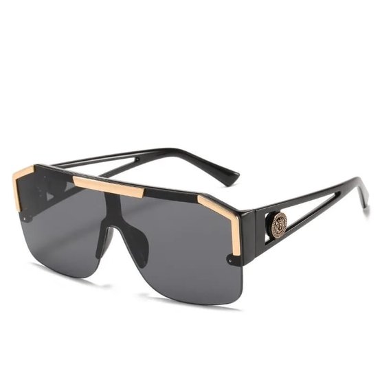 Grainas Vintage retro zonnebril voor heren en dames, uniseks, uv