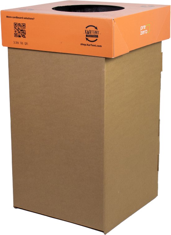 Keeeper - 4,5L Eco Blauwe Prullenbak 20,5x19x14,5 cm