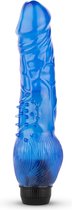 Jelly Infinity - Realistische Vibrator - Blauw