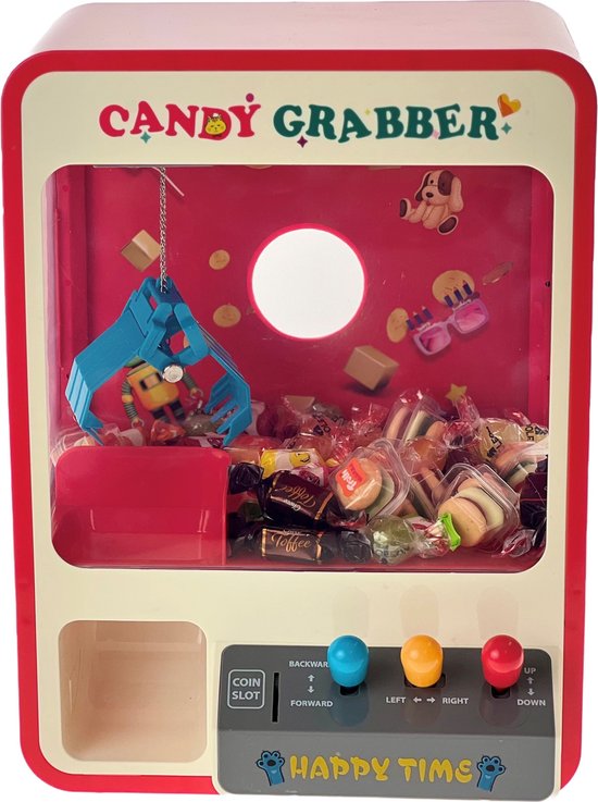 United Entertainment Candy Grabber Snoepmachine - De Ultieme Arcade ...