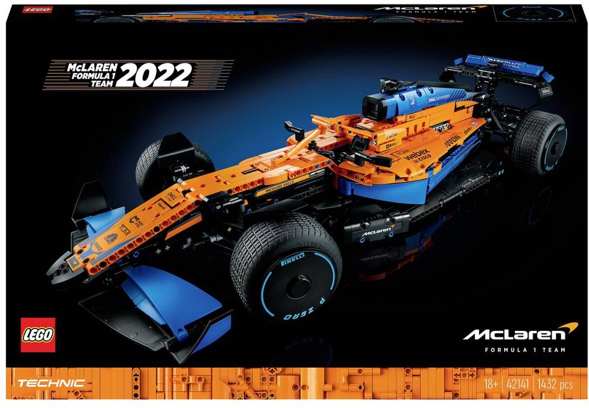 LEGO Technic McLaren Formule 1 Racewagen - 42141 | bol.com