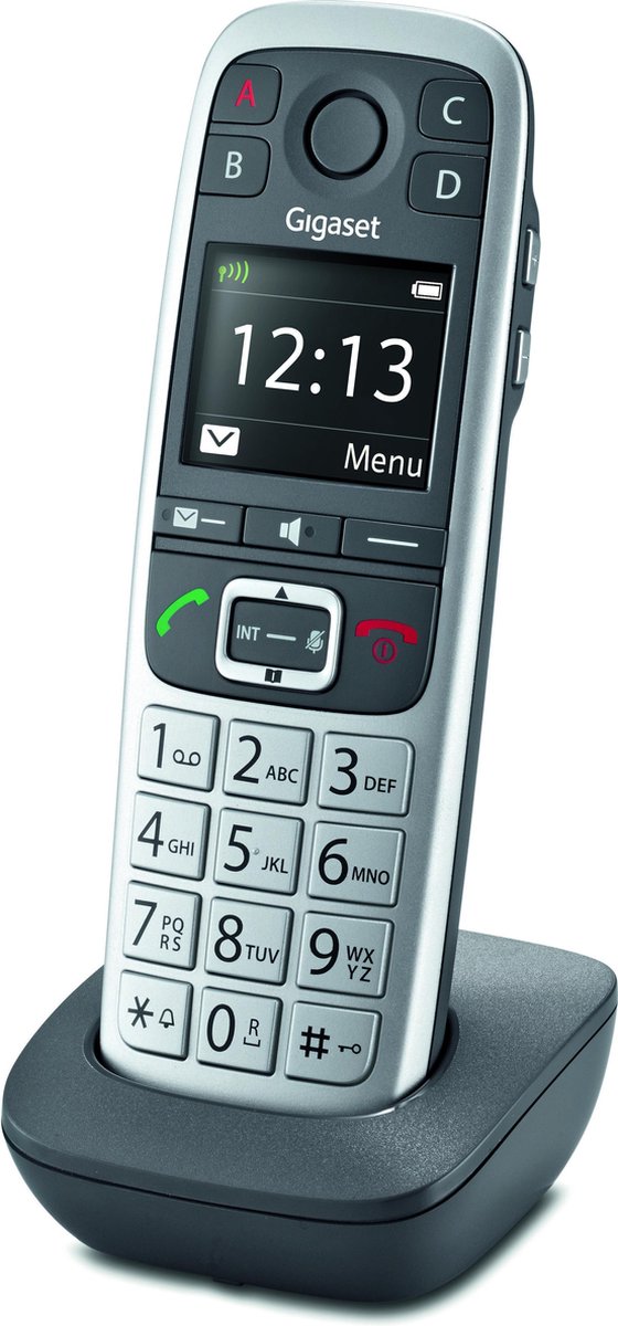 Gigaset E560HX - Single DECT telefoon - Zwart