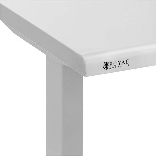 TRGCJGH Roestvrijstalen werktafel, zware commerciële keuken, metalen tafel, 3-laags opbergplanken voor keuken, garage, voorbereidings- en werktafel (120 x 60 cm