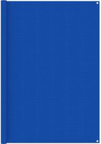vidaXL - Tenttapijt - 200x400 - cm - HDPE - blauw
