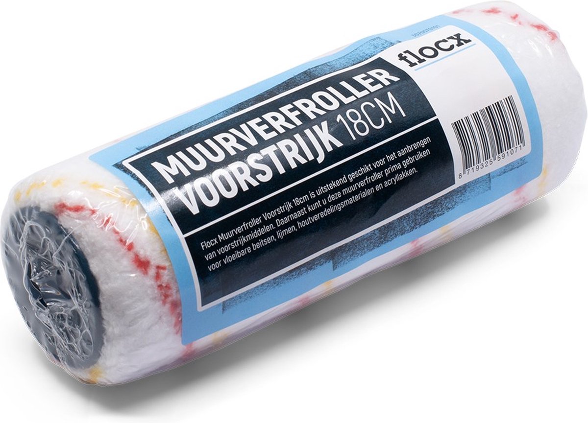 Flocx Muurverfroller Voorstrijk 18Cm