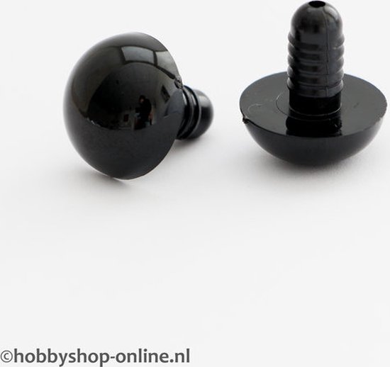 Veiligheidsogen Rond Zwart kopen