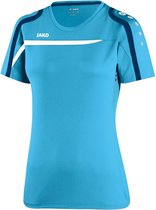 Jako Tennis Performance Dames T-shirt - Shirts  - blauw licht - 34