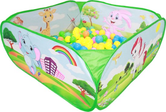 Ballenbak pop up met 30 ballen 5.5cm