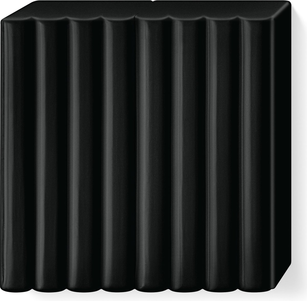 FIMO soft 8020 - ovenhardende boetseerklei - standaard blokje 57g - zwart — afbeelding 2