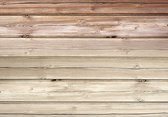 Fotobehang - Vlies Behang - Houten Planken Schutting - 254 x 184 cm