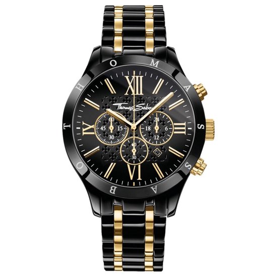 Thomas Sabo WA0264 278 203 Polshorloge Heren Quartz REBEL URBAN bol
