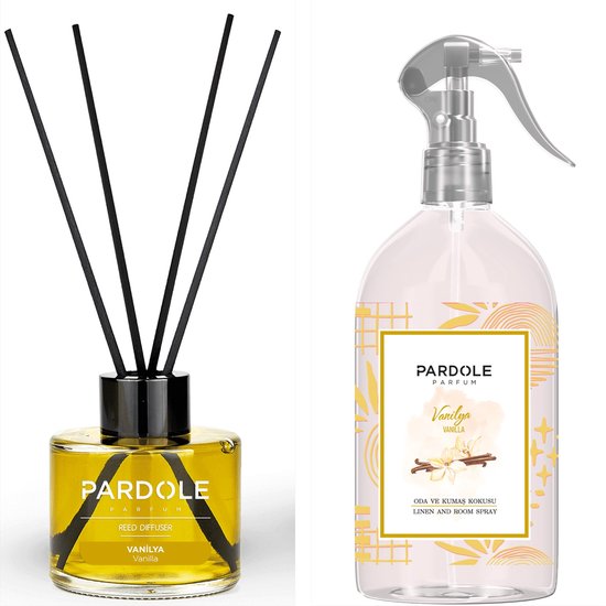 Pardole - Huisparfum - Geurstokjes -Pakket - Vanilla