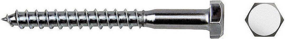 Schroefdoos CELO 8 x 70 mm 70 mm Ø 8 mm Verzinken (50 Stuks)